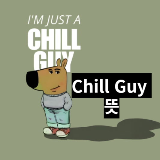 Chill Guy 뜻