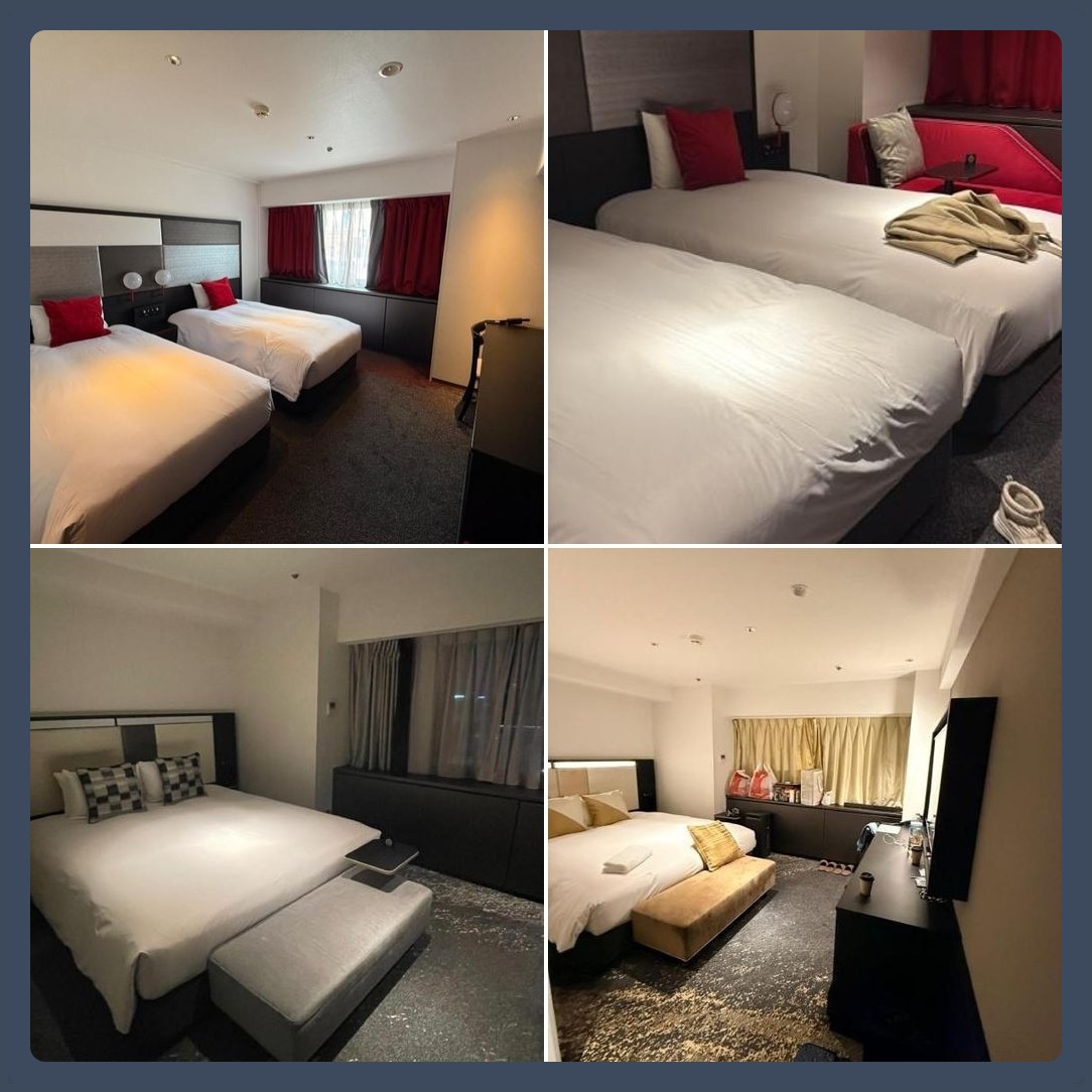 크로스 호텔 오사카（ORIX HOTELS & RESORTS） 객실 내부