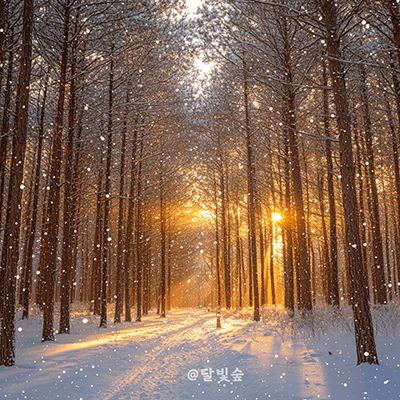 겨울 응원 메시지 카톡 이미지 &amp;#124; 달빛숲