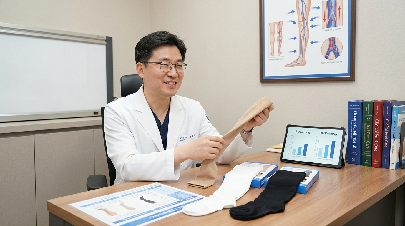 간호사 발 통증 완화를 위한 의료용 압박스타킹 추천 가이드