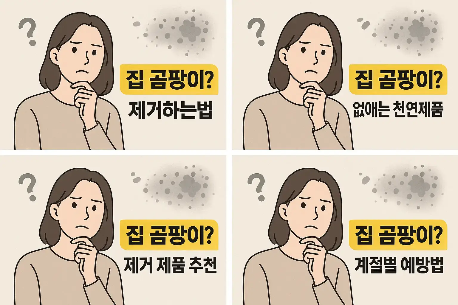 집 곰팡이 제거