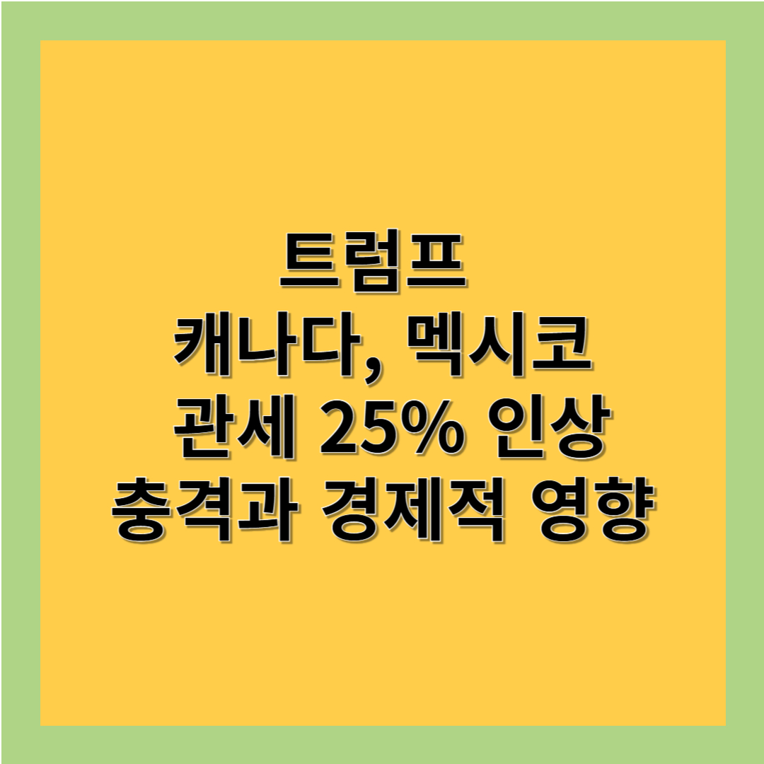 트럼프 관세