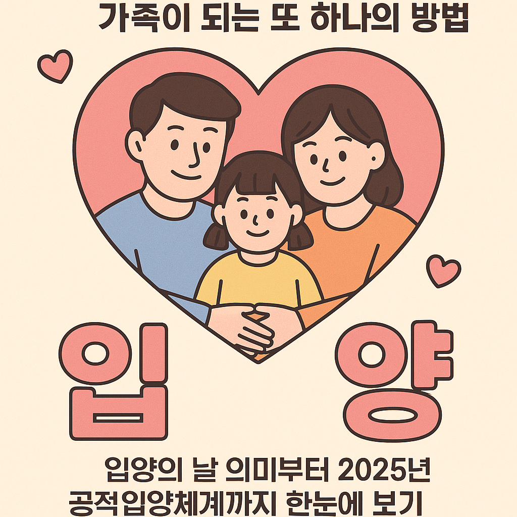 입양 공적입양체계