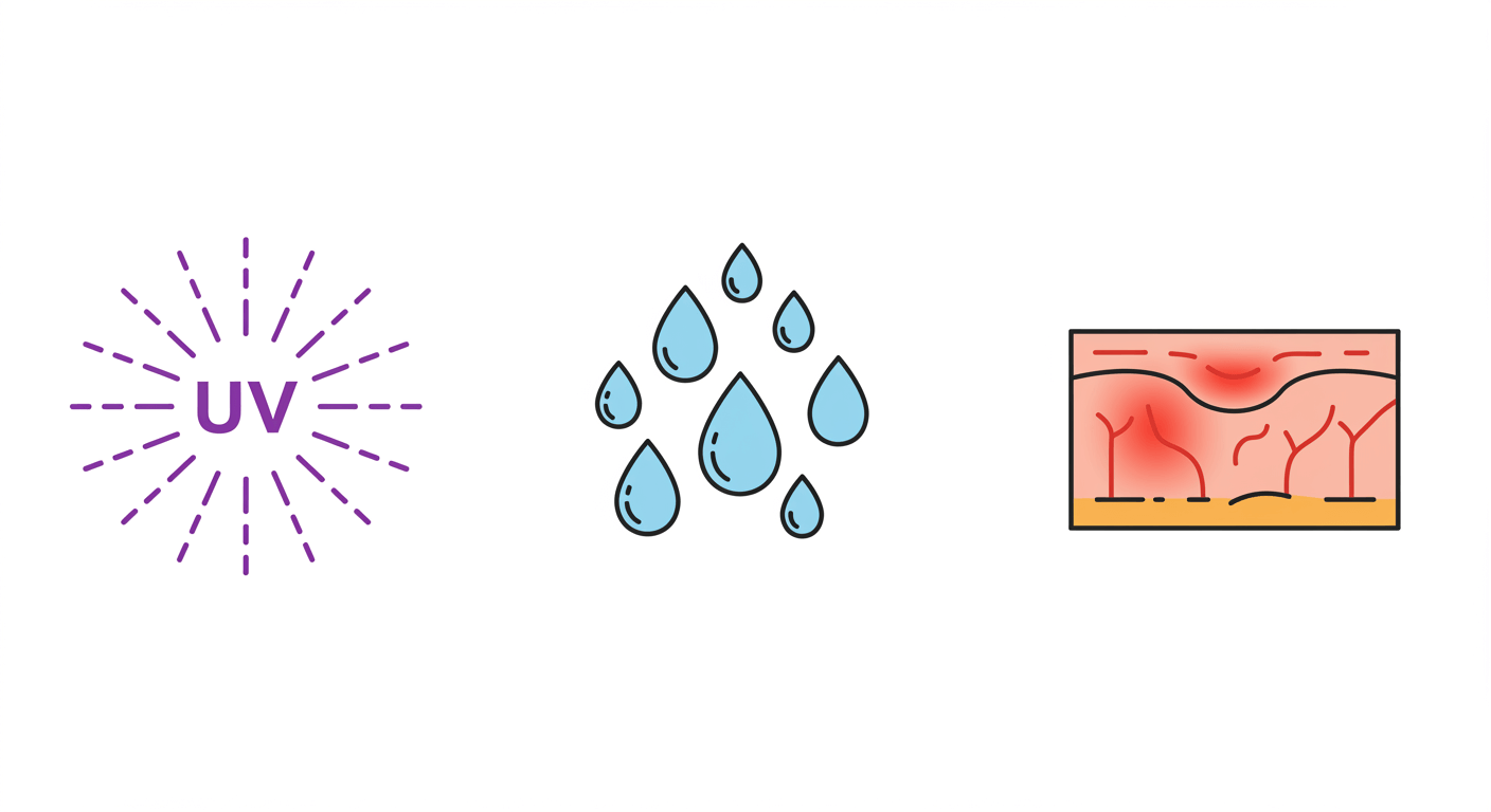 &quot;여름철 피부질환 주의보&quot;에 대한 이미지입니다.