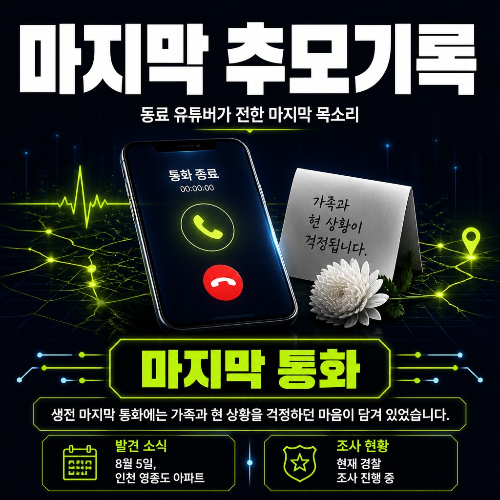 마지막 추모기록