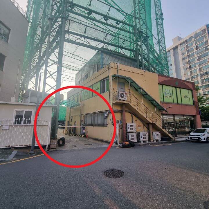 양천향교역-동물병원-보타닉동물병원-주차장-입구