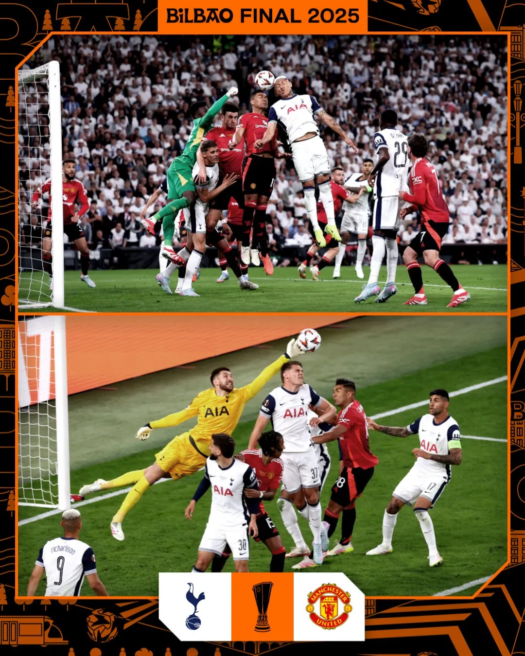 토트넘 맨유 UEL 결승전 관련 이미지