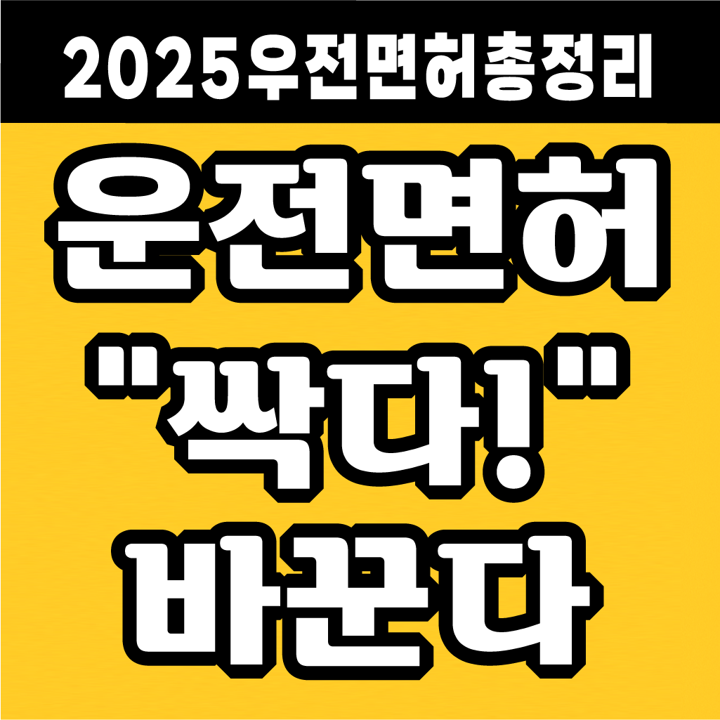 운전면허 시험 완전 정복!-썸네일