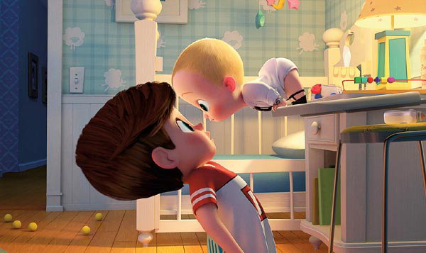 서로 쳐다보는 베이비와 팀