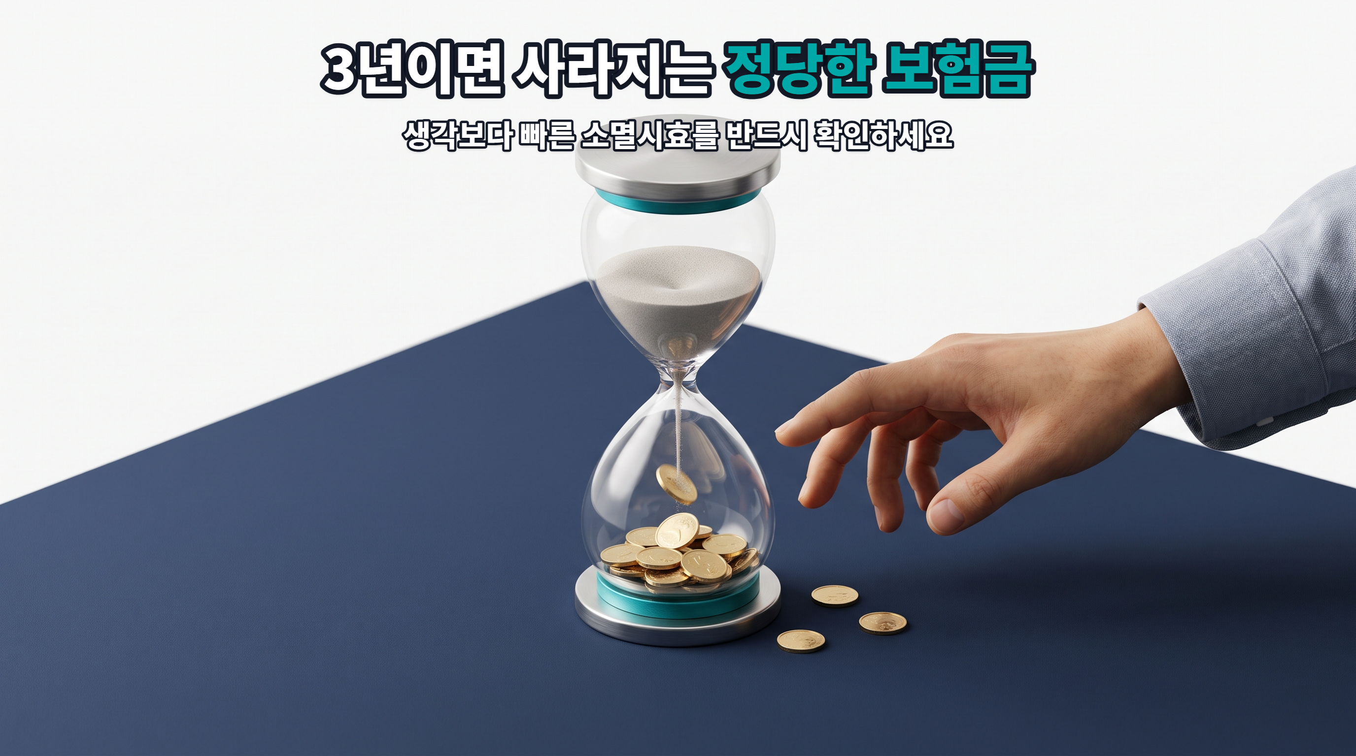 3년이면 사라지는 정당한 보험 이미지