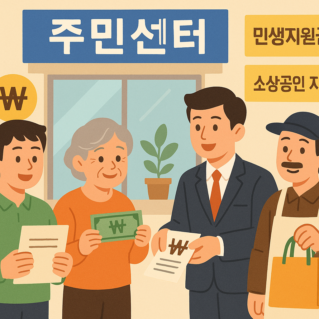 2025년 7월 기준 경상북도 경산시 지원금 총정리 – 민생·소상공인·청년까지 신청 가이드