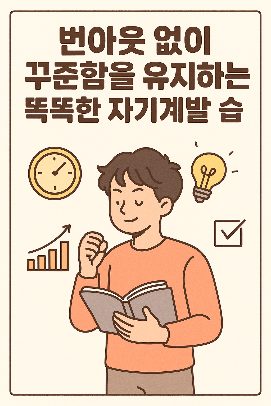 번아웃 없이 꾸준함을 유지하는 똑똑한 자기계발 습관법