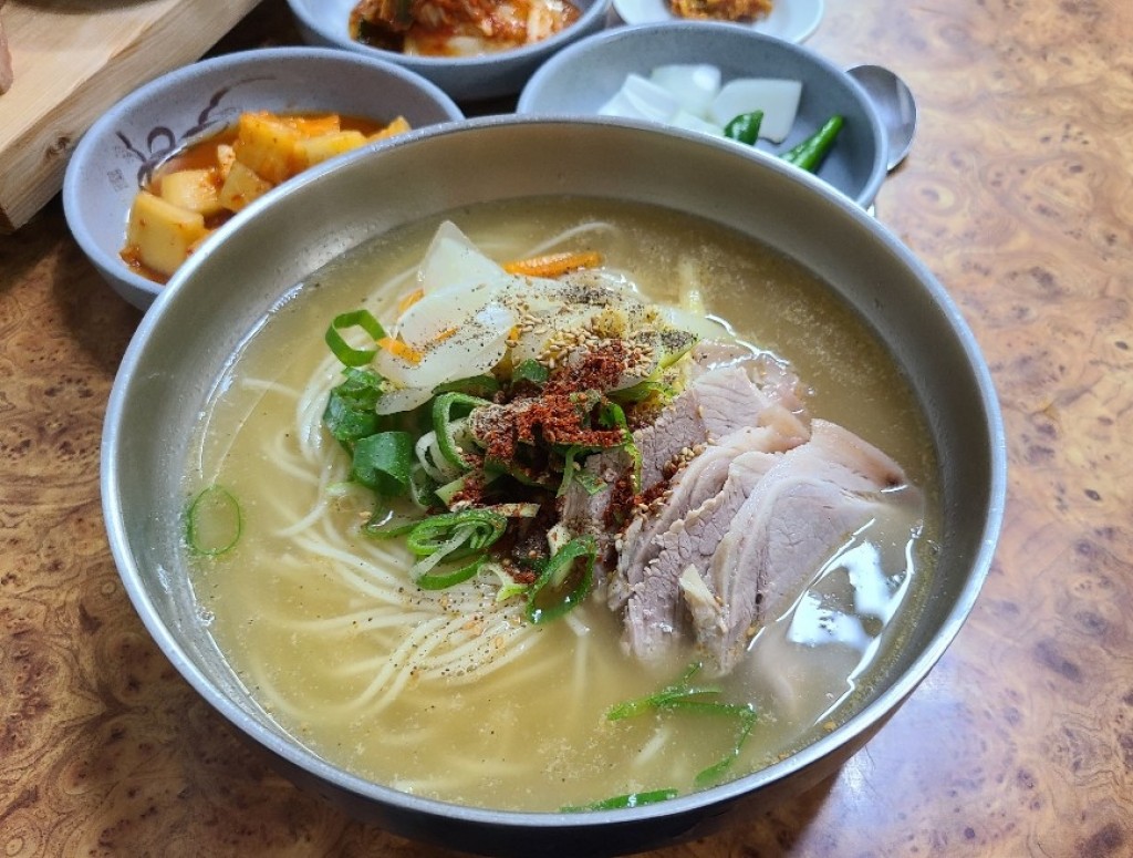 제주도 동선제면가 고기국수