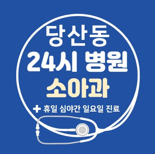 영등포구-당산동-24시간-병원-소아과-토요일-야간-일요일-진료-당직병원-찾기