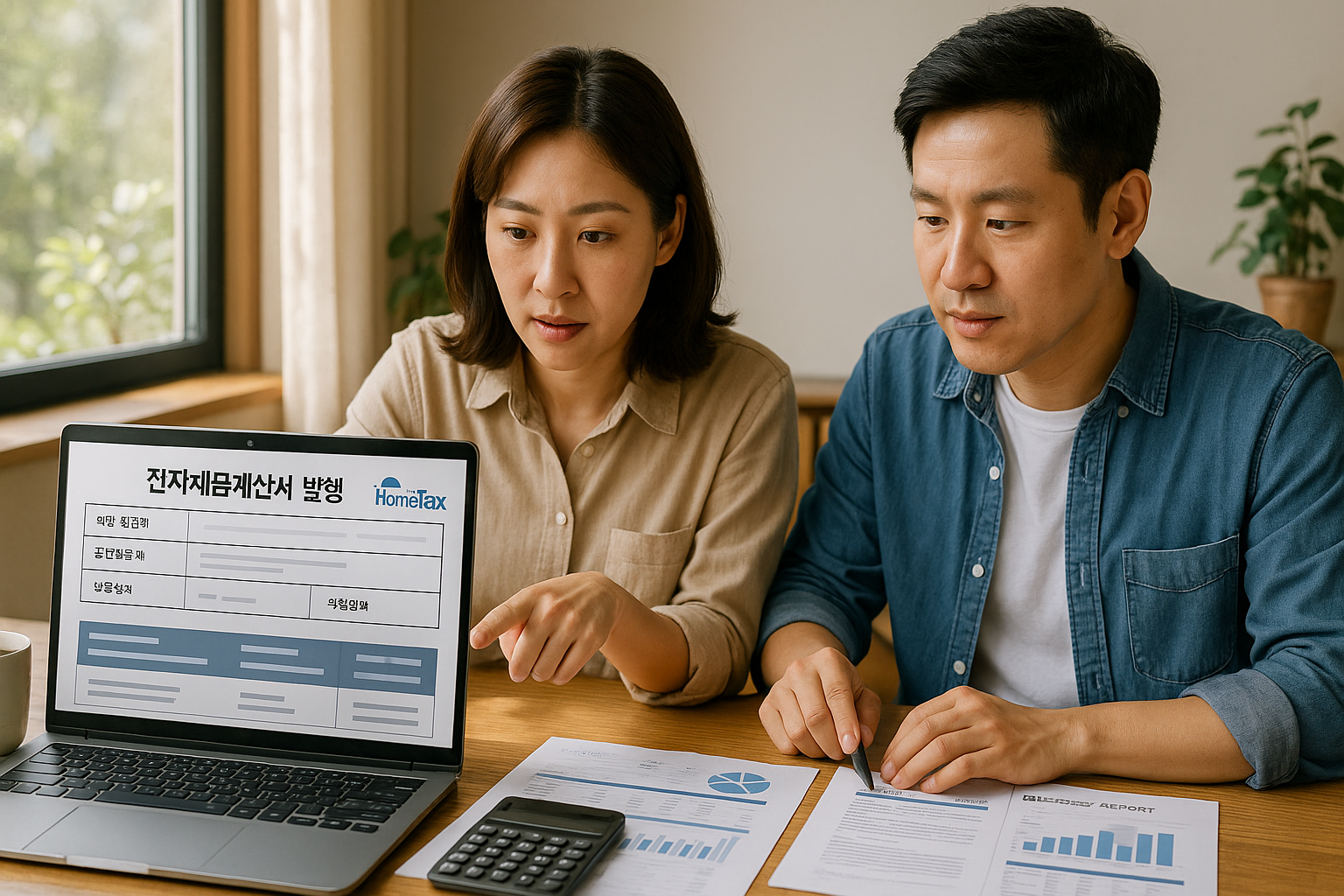 전자세금계산서 발행