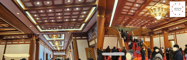 청와대 1층 로비 입구