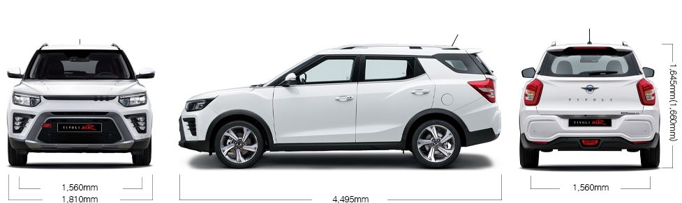 더 뉴 티볼리 에어 제원