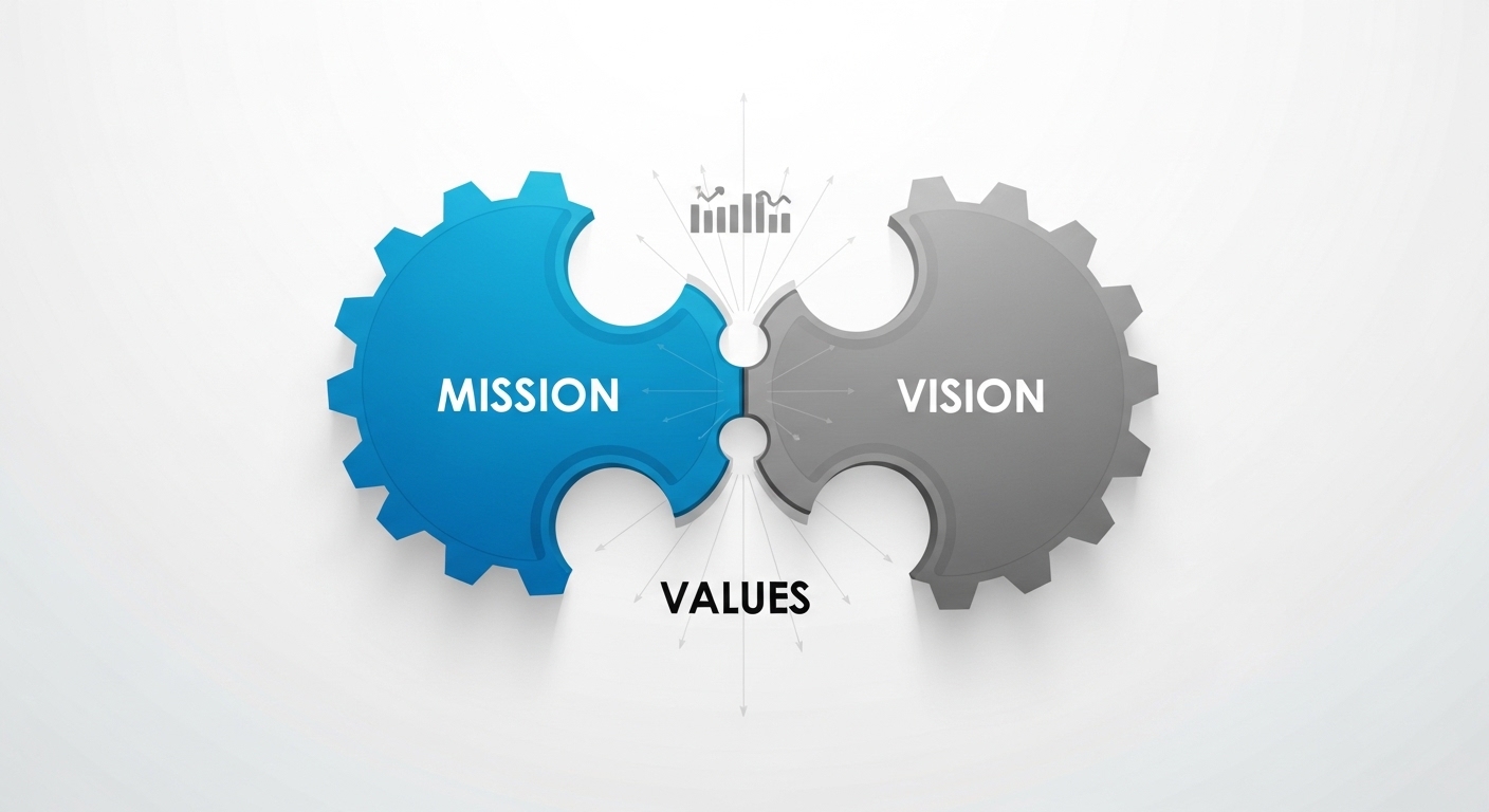 미션 비전 가치, MVV 체계 구축, 조직 문화, 기업 가치관, 리더십 전략, 스타트업 비전, 지속 가능 경영, 기업 정체성, 핵심 가치 수립