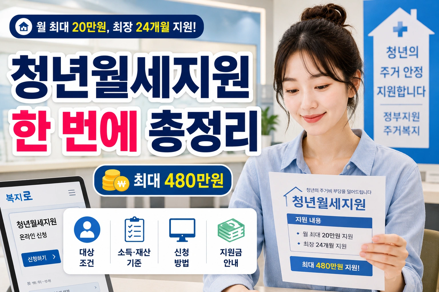 2026 청년월세지원 완벽 가이드 대상, 소득, 신청방법, 지원금 총정리