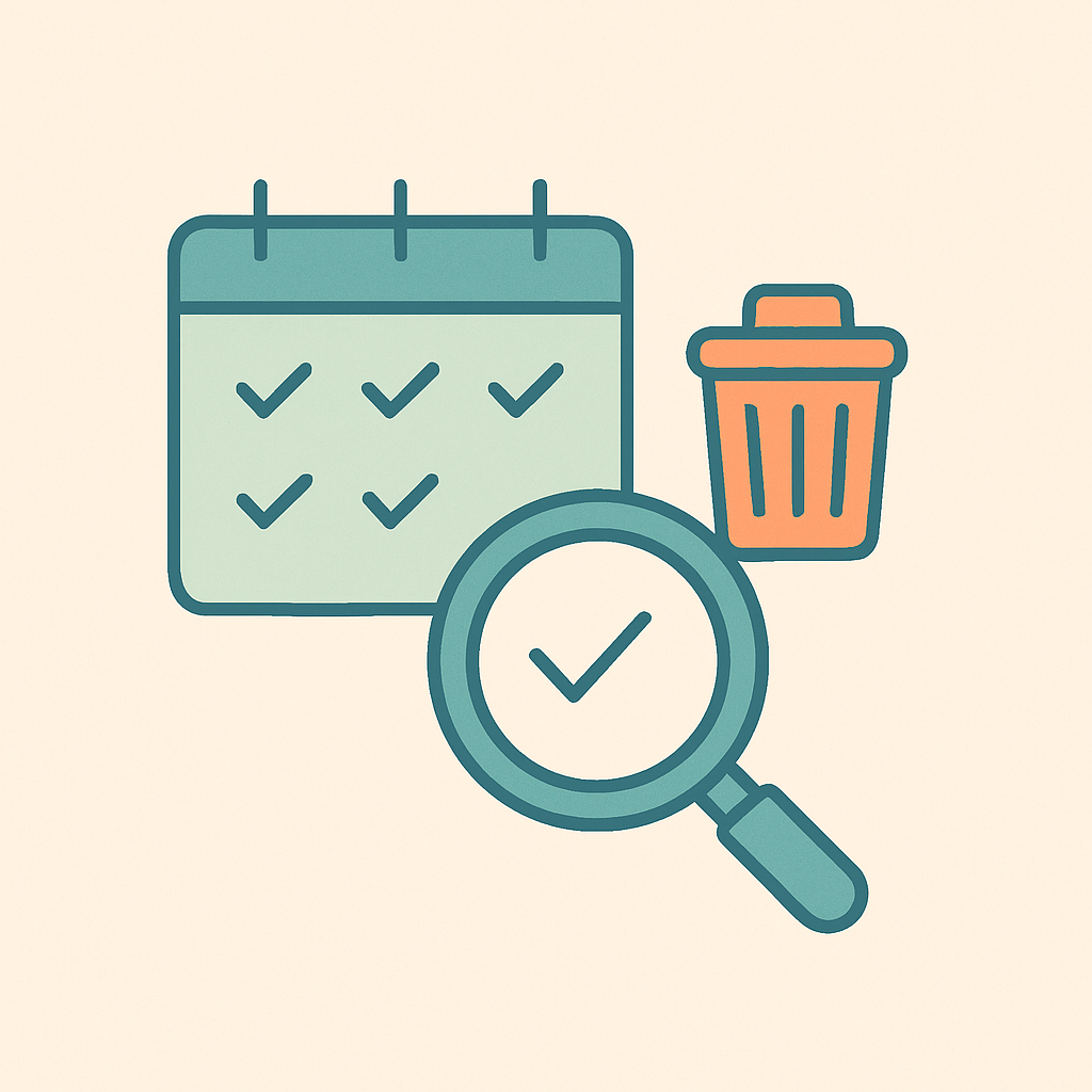 자동알림 캘린더설정