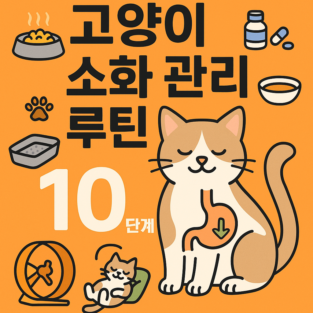 고양이 소화 관리