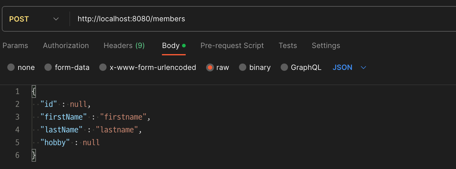 포스트맨 API import