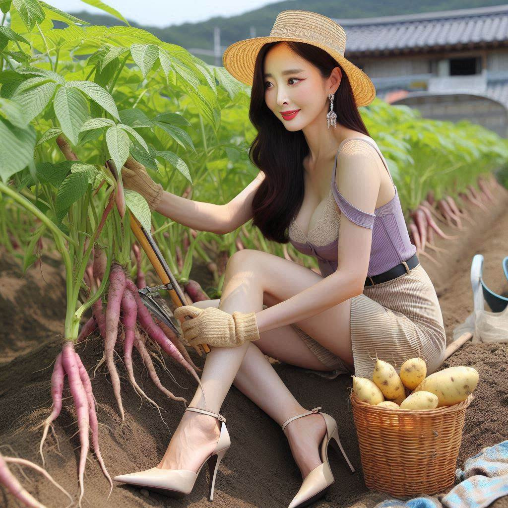 고구마 수확시기