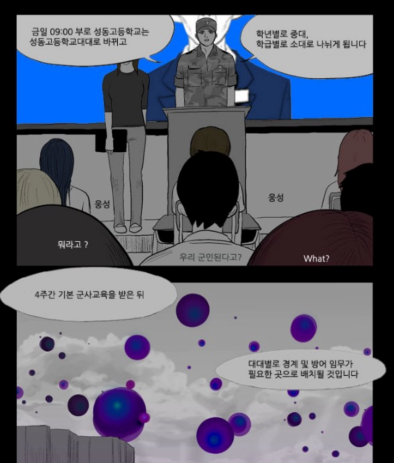 방과 후 전쟁활동 웹툰 정보