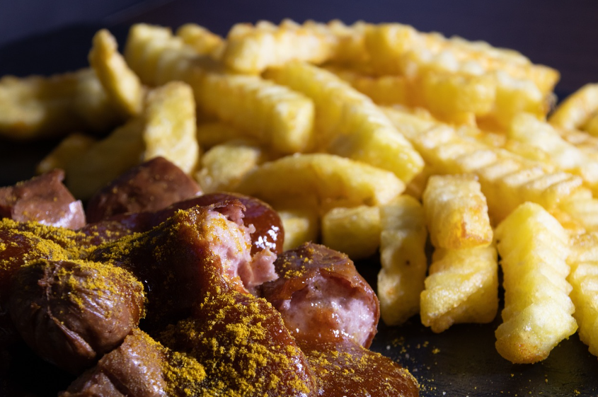 커리부어스트(독일식 소시지 요리)