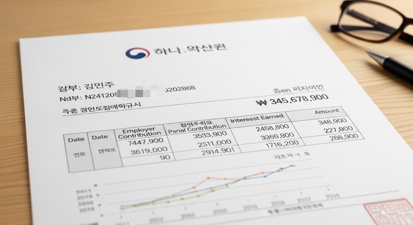 퇴직금 수령방법