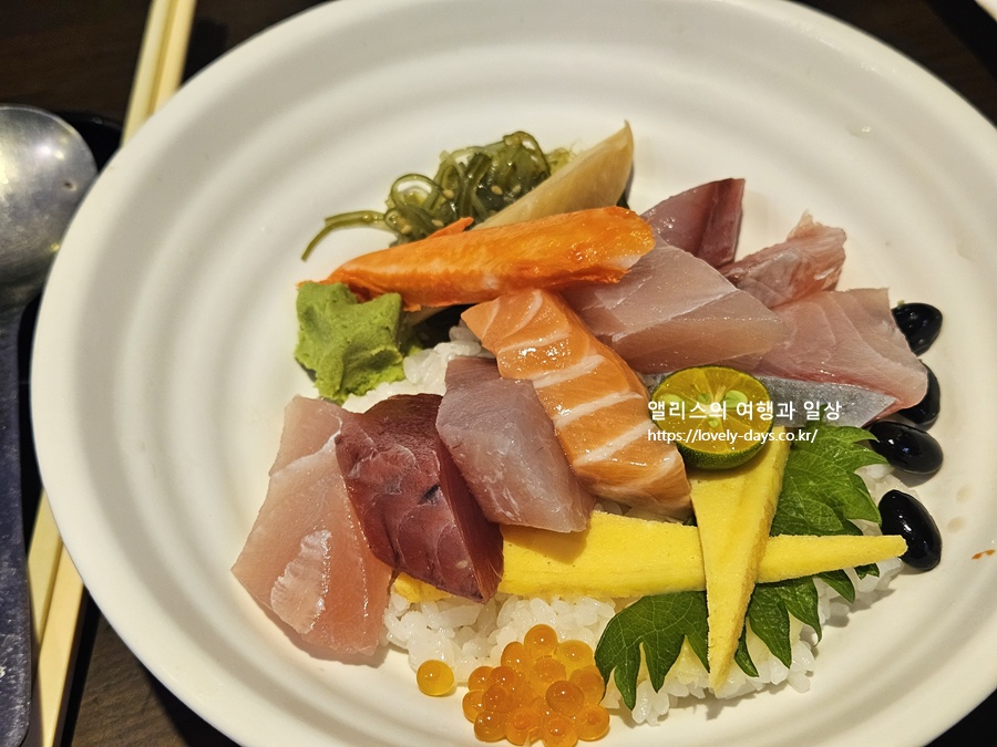 타이페이 삼다옥 회덮밥 메뉴 가격 솔직후기