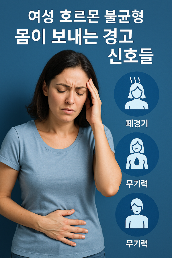 여성 호르몬 이상 징후 총정리 ❘ 다낭성 난소 증후군 &amp; 폐경기 증상까지