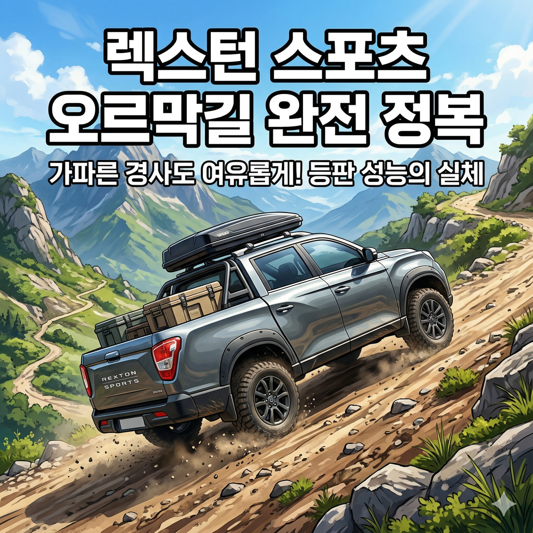 렉스턴 스포츠 오르막길 주행 능력: 파워풀한 등판 성능의 실체