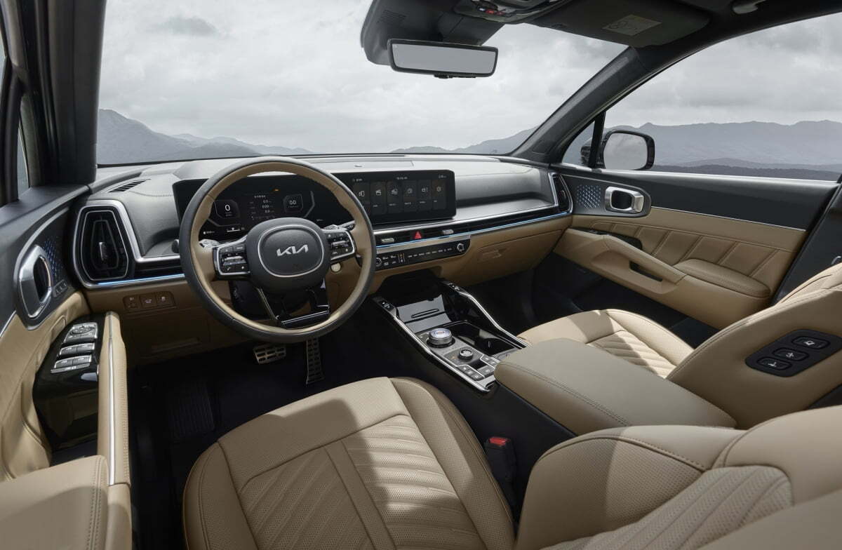 쏘렌토 페이스리프트 실내