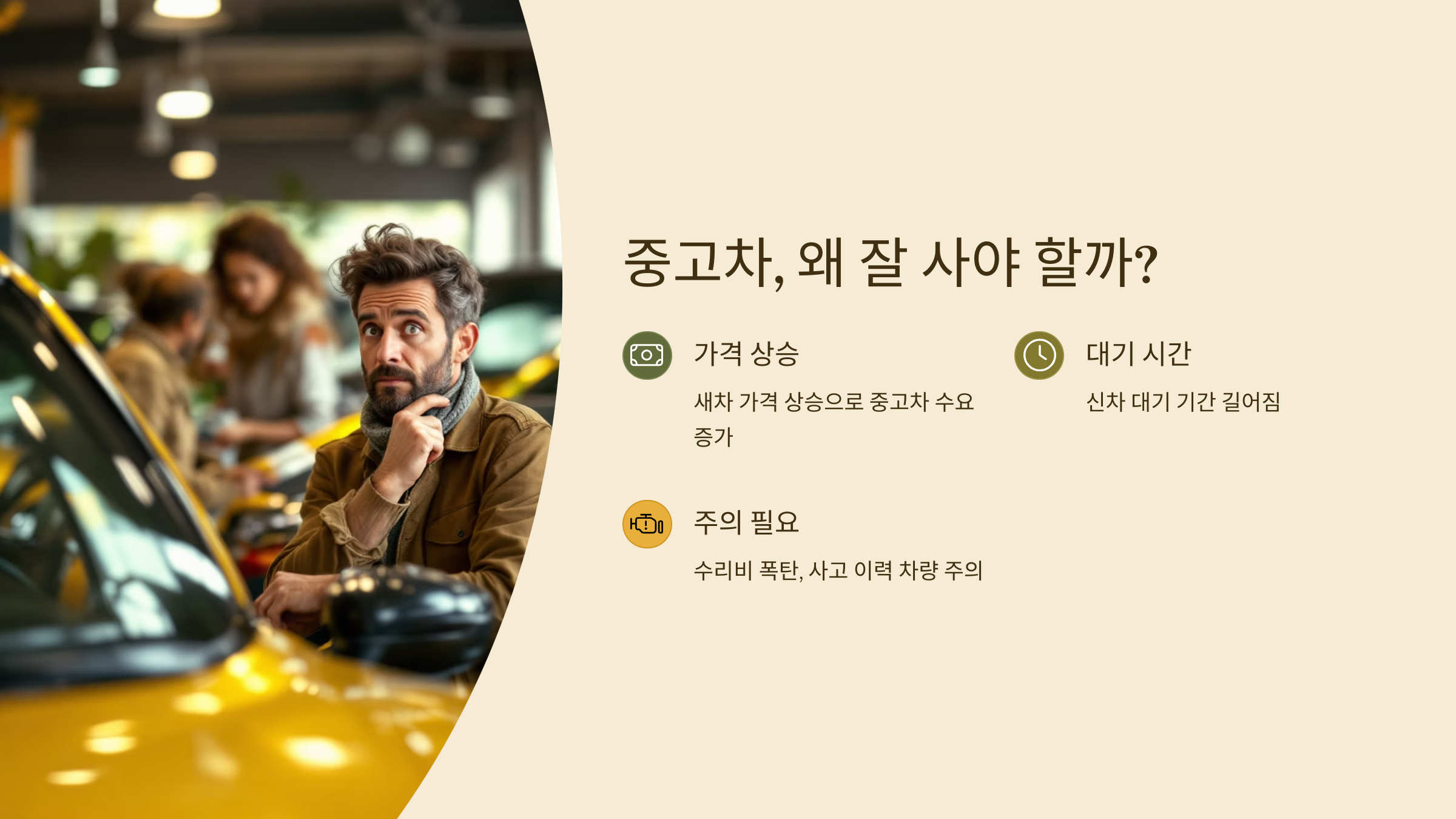 2025년 중고차 잘 사는 법: 초보도 후회 없는 사는 법!