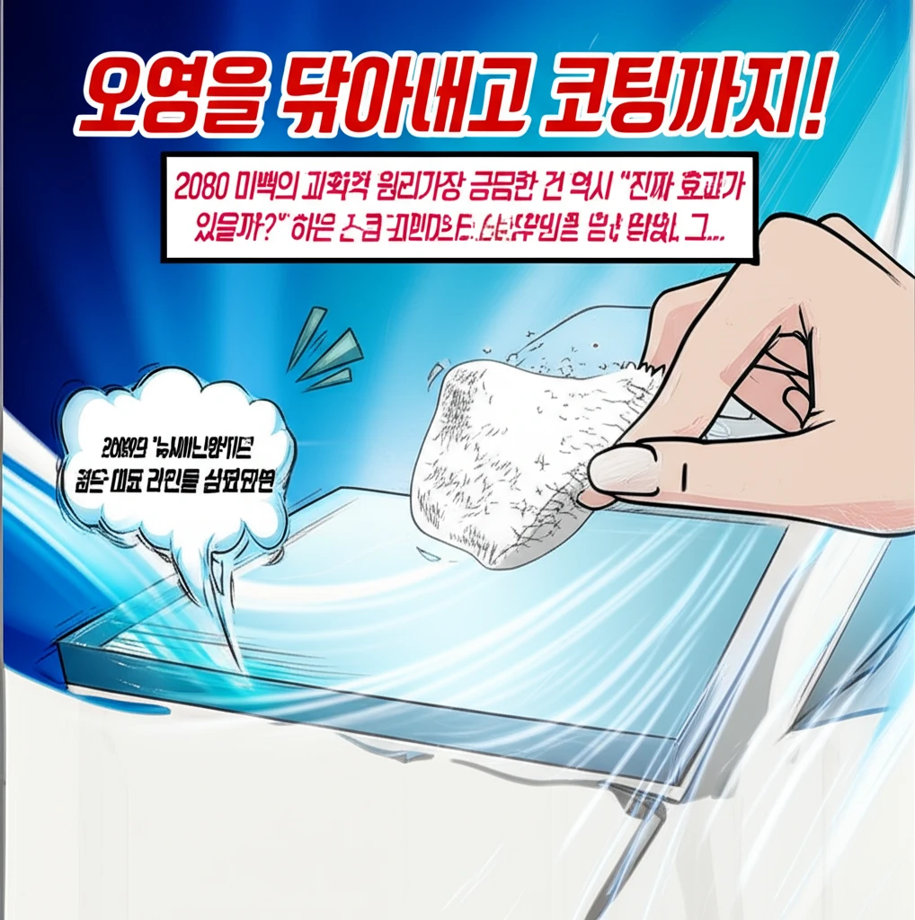 이 시림 걱정 없는 2080 미백치약..