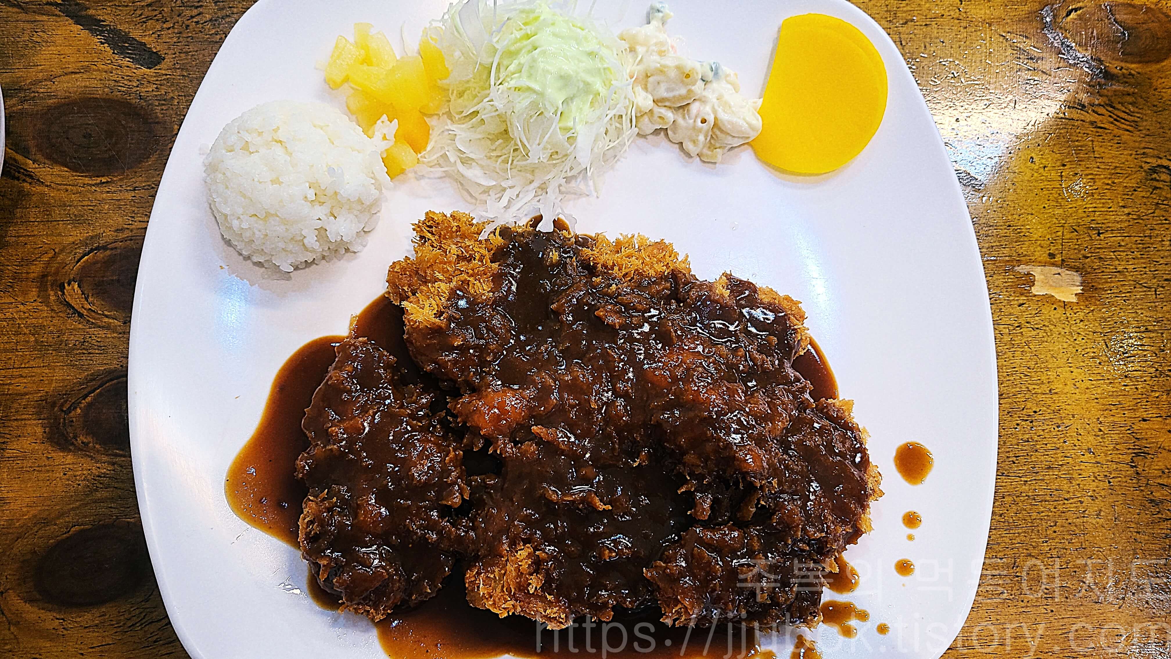 망원동즉석우동-돈가스