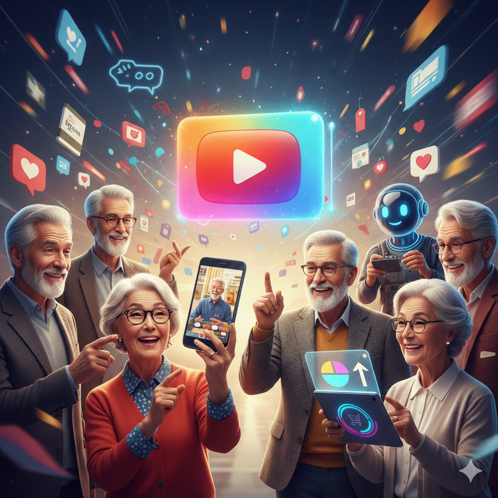 시니어 고객을 사로잡는 유튜브 마케팅: 콘텐츠 기획부터 구매 전환까지
