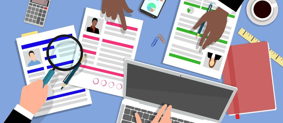 남성 여성 이력서 직업 업무 서류