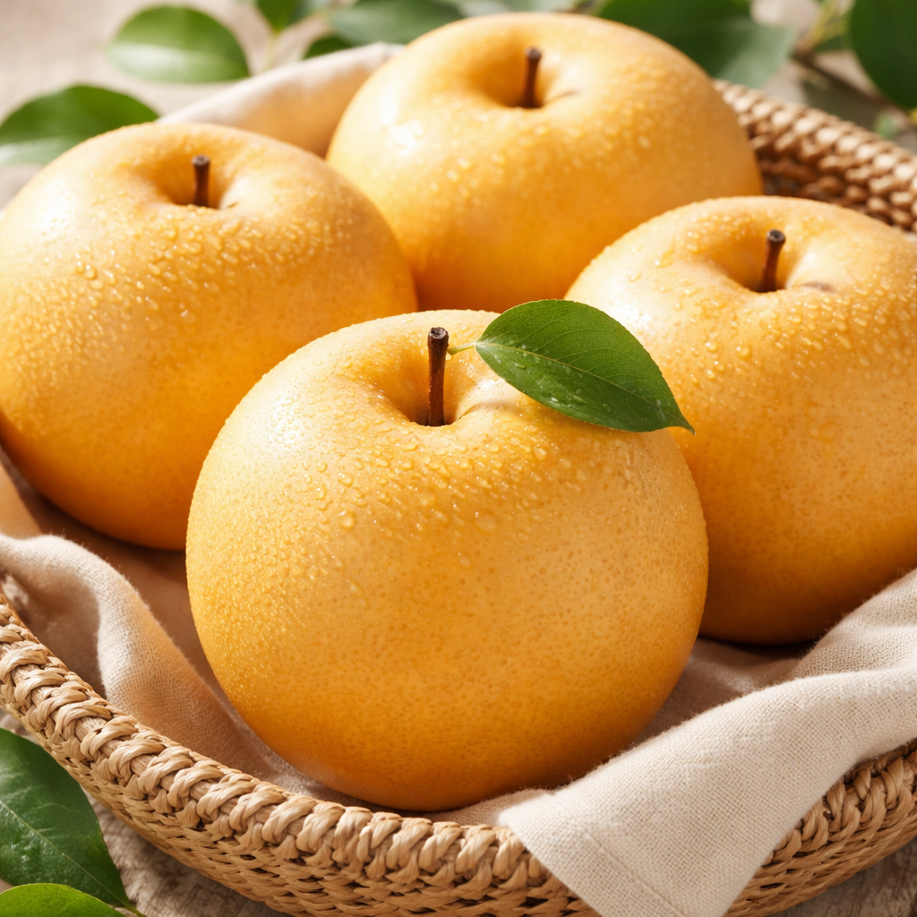 한국 과일인 배 사진