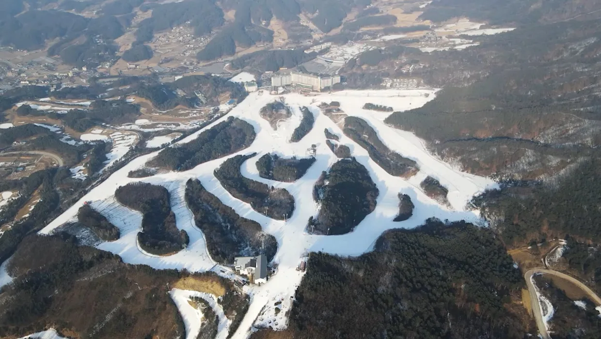 횡성 웰리힐리파크 스키 리조트