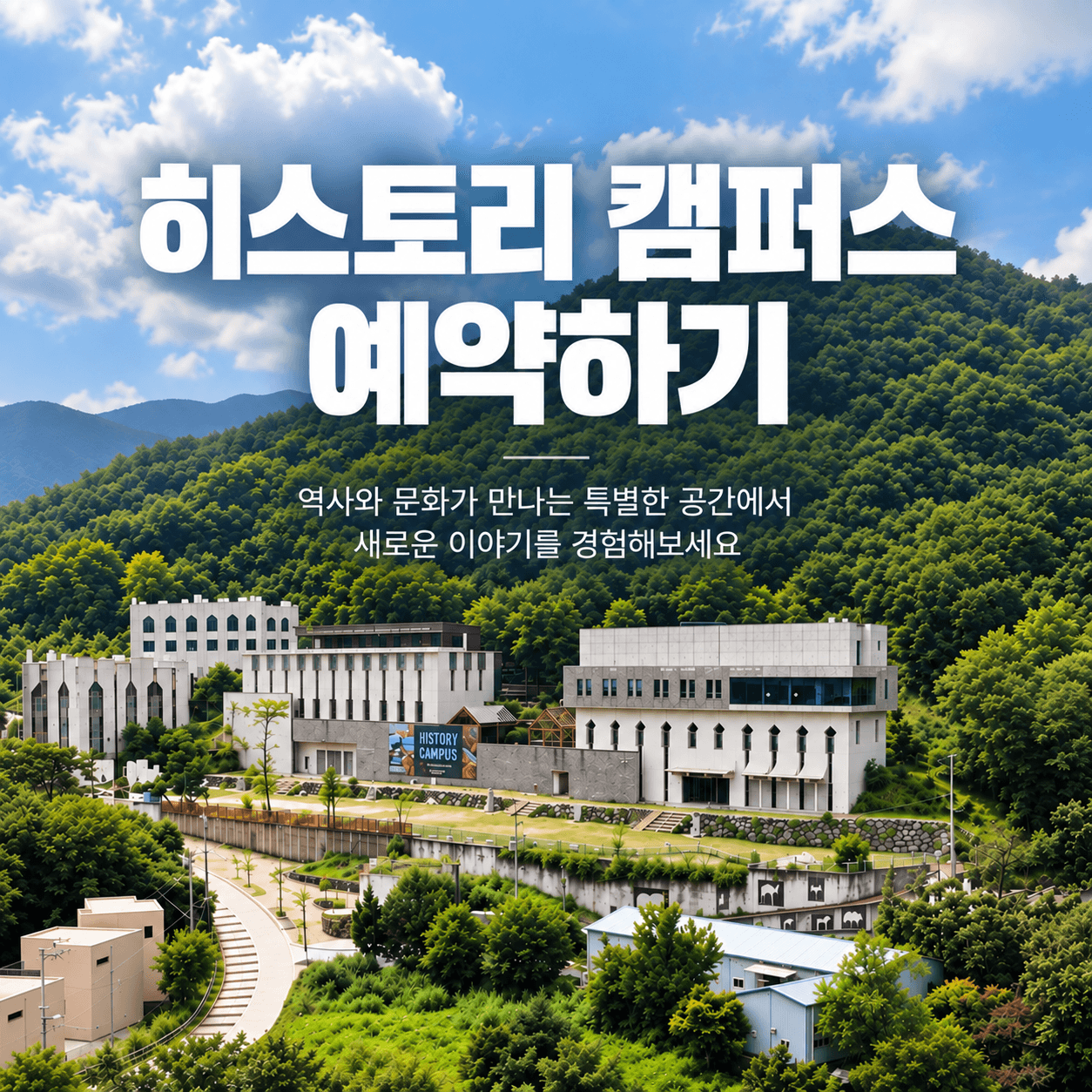 히스토리캠퍼스 예약하기 썸네일 이미지