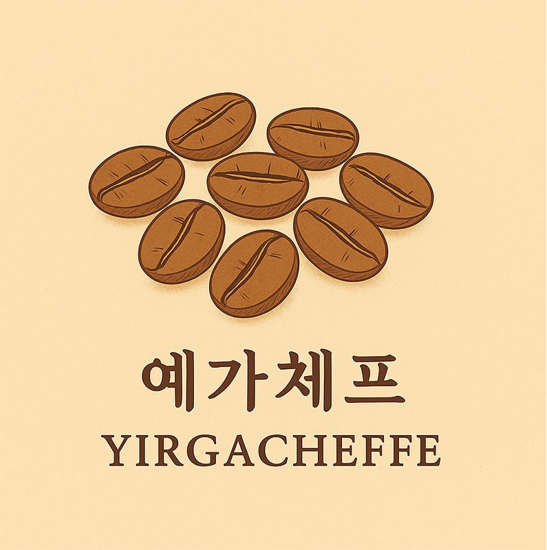 AI가 만들어준 예가체프 원두