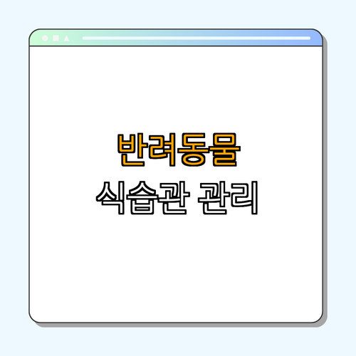 반려동물의 이빨 건강 유지법 | 예방 조치 | 올바른 양치 방법 | 정기 검진 | 식습관 개선 | 총정리 - 2. 올바른 식습관을 위한 팁 2. 올바른 식습관을 위한 팁