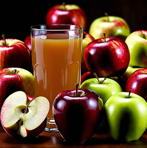 사과와 사과주스