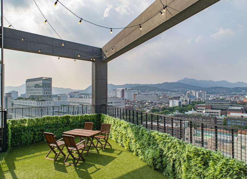 글루호텔 종로 발코니