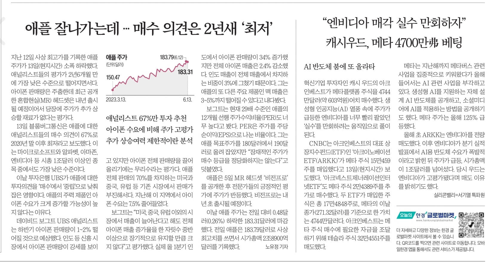 6월 15일 목 신문스크랩5