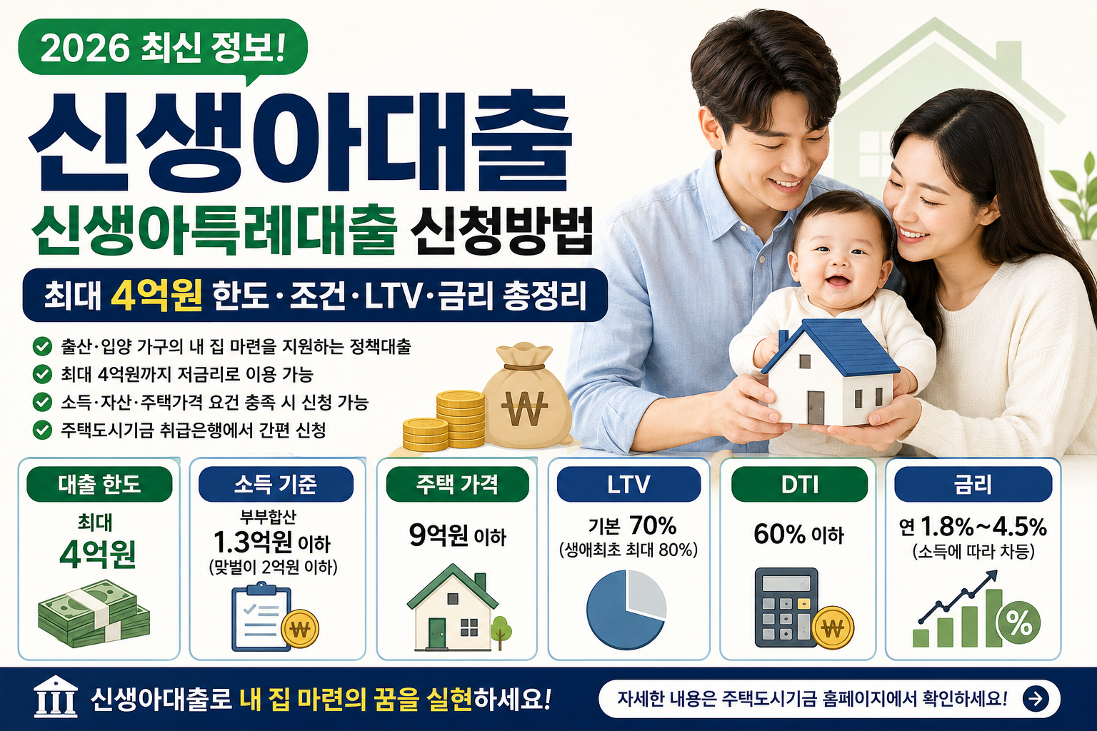 신생아 특례대출 신청방법