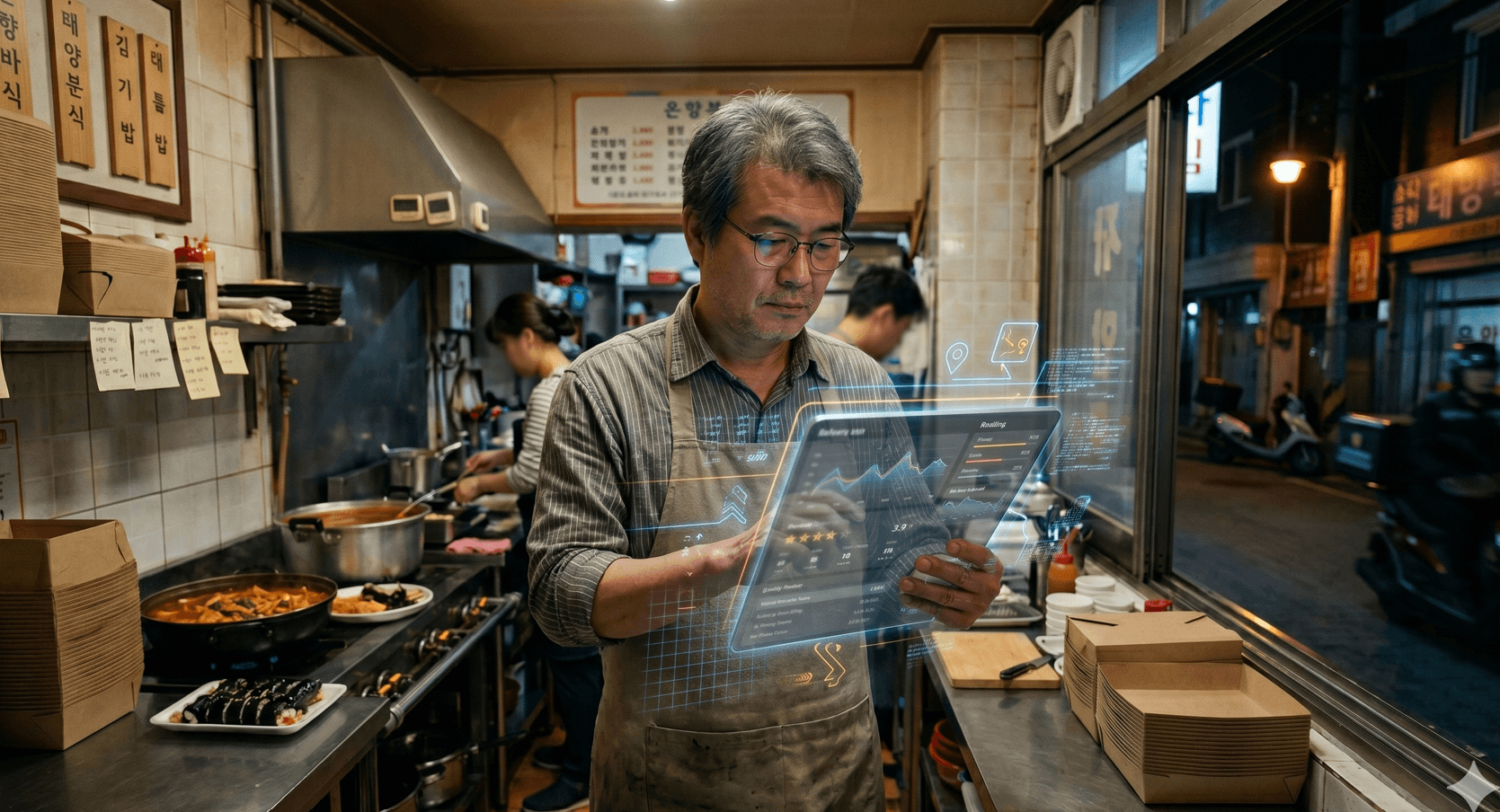 동네 상권까지 파고든 배달앱 알고리즘과 50대 자영업자의 현실 방어책
