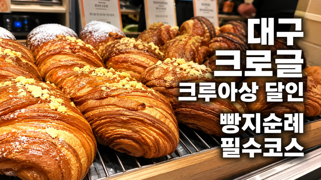 대구 크로글 성지, 크루아상 달인의 빵지순례 필수코스